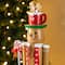 Glitzhome® 24"H Wooden Christmas Gingerbread Man Nutcracker